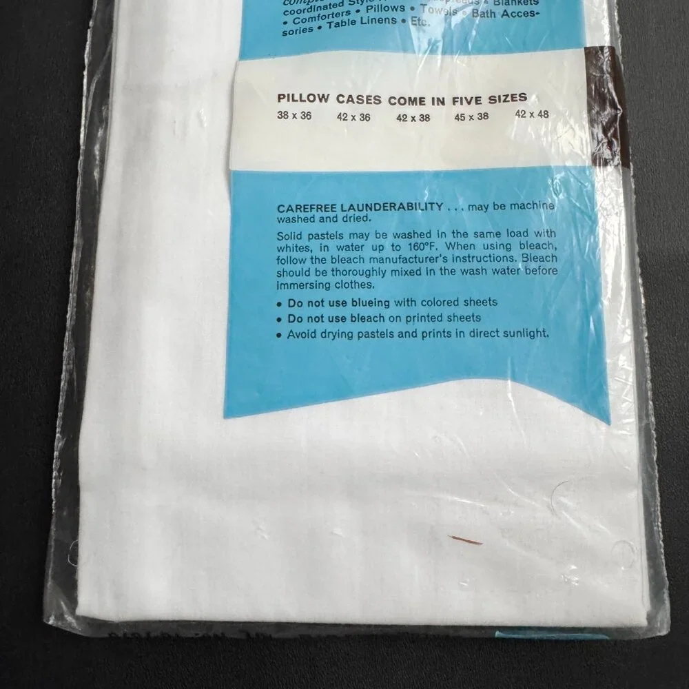 Bundle of Cotton Pillow Cases NIP Vintage - Picture 9 of 12